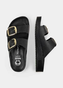 Mules avec voûte plantaire à mémoire de forme