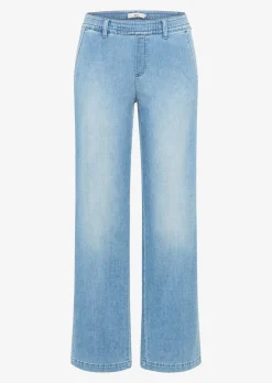 Pantalon ample en denim léger