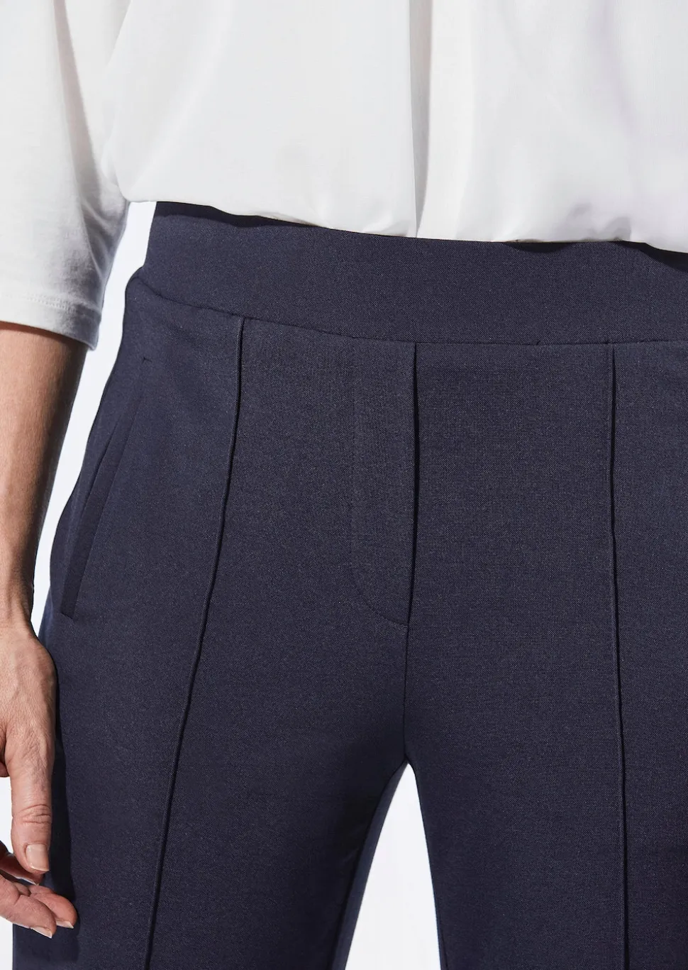Pantalon ample SARA en jersey de viscose