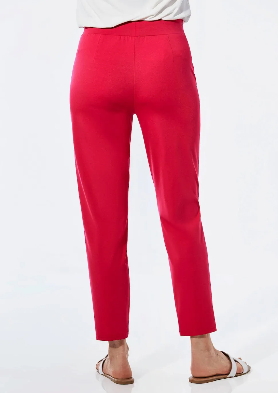Pantalon ample SARA en jersey de viscose