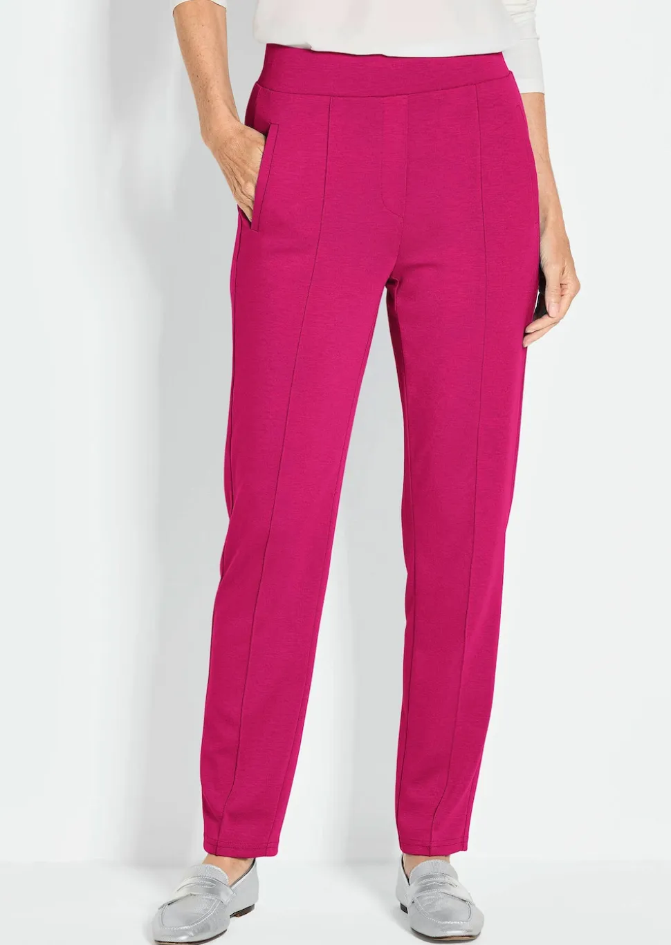 Pantalon ample SARA en jersey de viscose