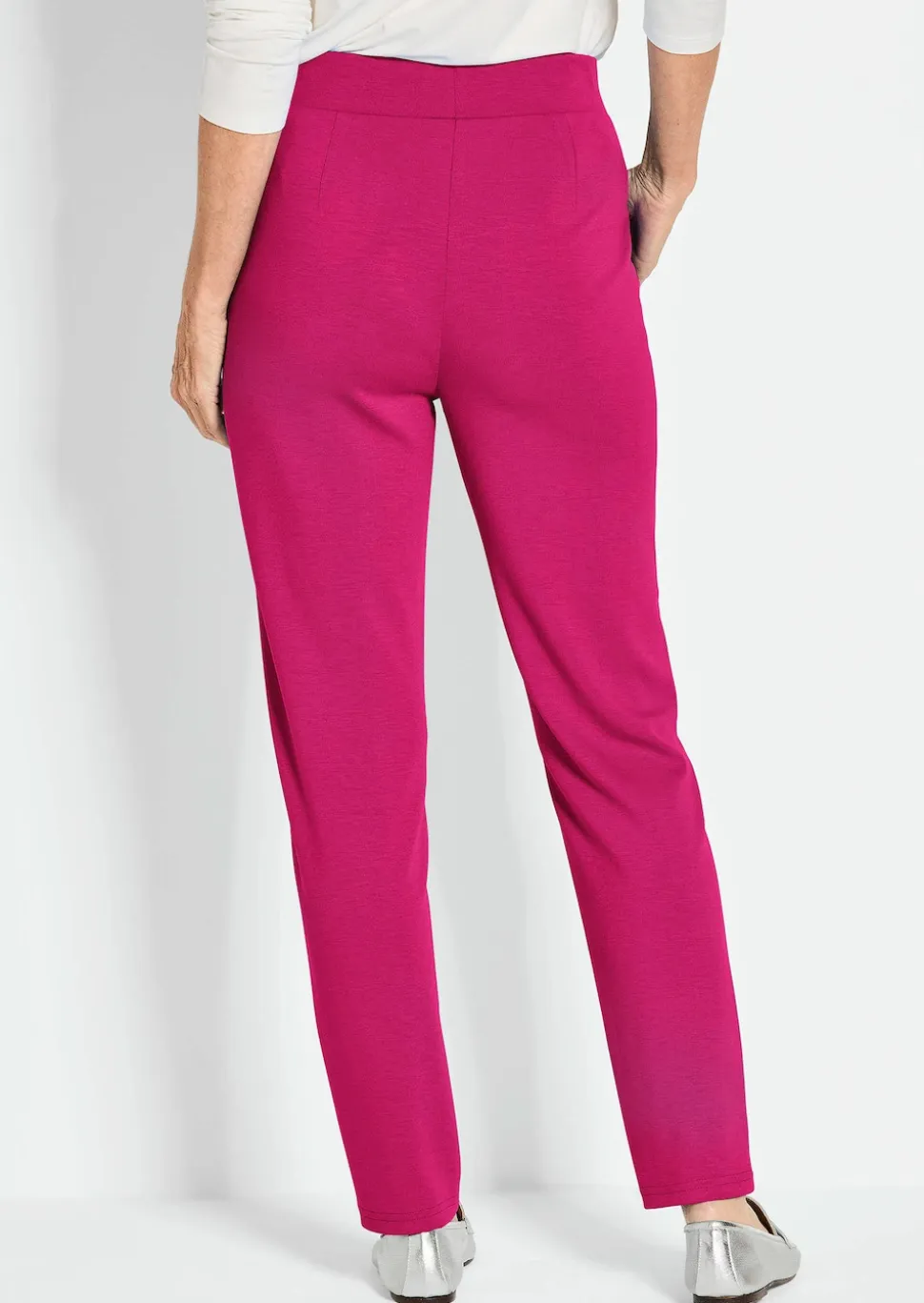 Pantalon ample SARA en jersey de viscose