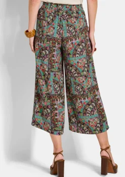 Pantalon ample VERA avec imprimé patchwork
