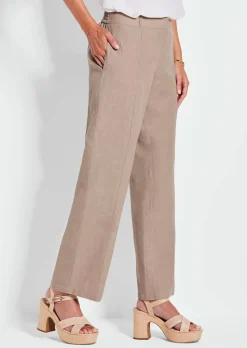 Pantalon ample VERA en lin et coton