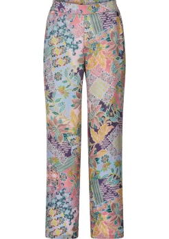 Pantalon ample VERA en satin de viscose