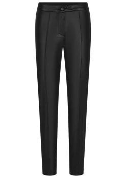Pantalon BELLA avec revêtement aspect cuir