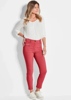 Pantalon BELLA à effet ventre plat, avec jambes étroites
