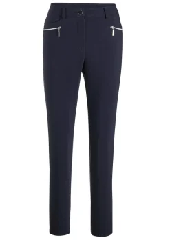 Pantalon BELLA à effet ventre plat, avec jambes étroites