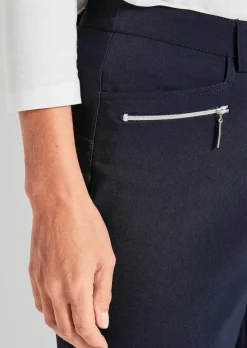Pantalon BELLA à effet ventre plat, avec jambes étroites