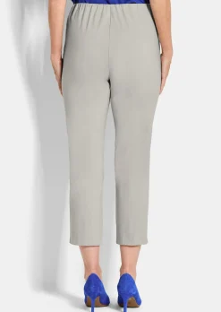 Pantalon 7/8 BELLA en bengaline, avec nervures