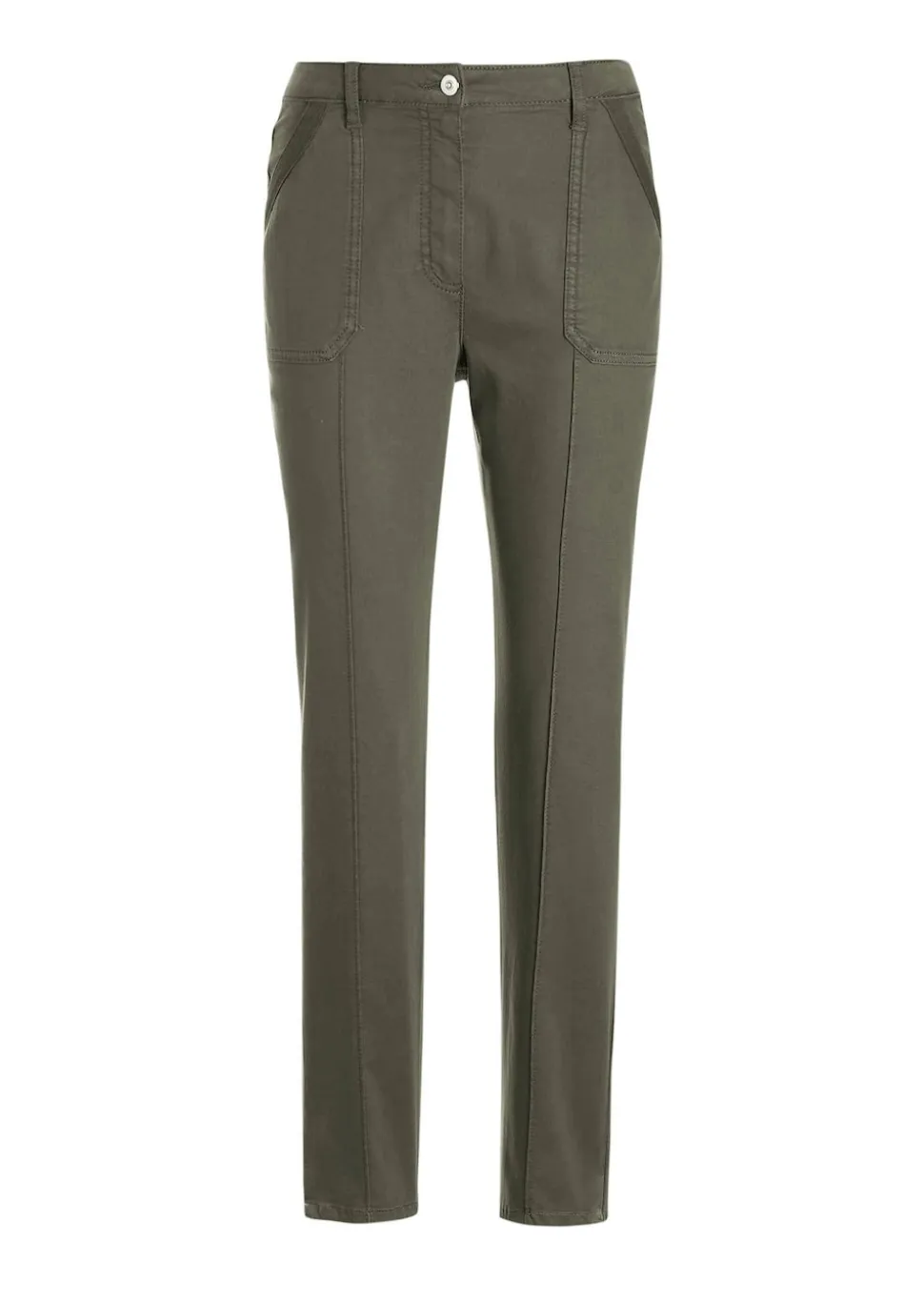 Pantalon cargo SARA avec plis nervurés