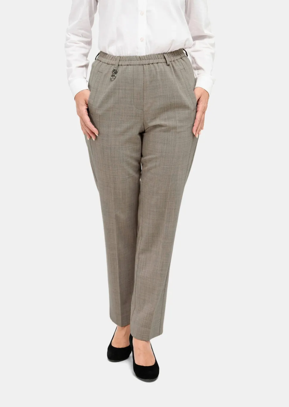 Pantalon CARLA en Trevira avec laine vierge