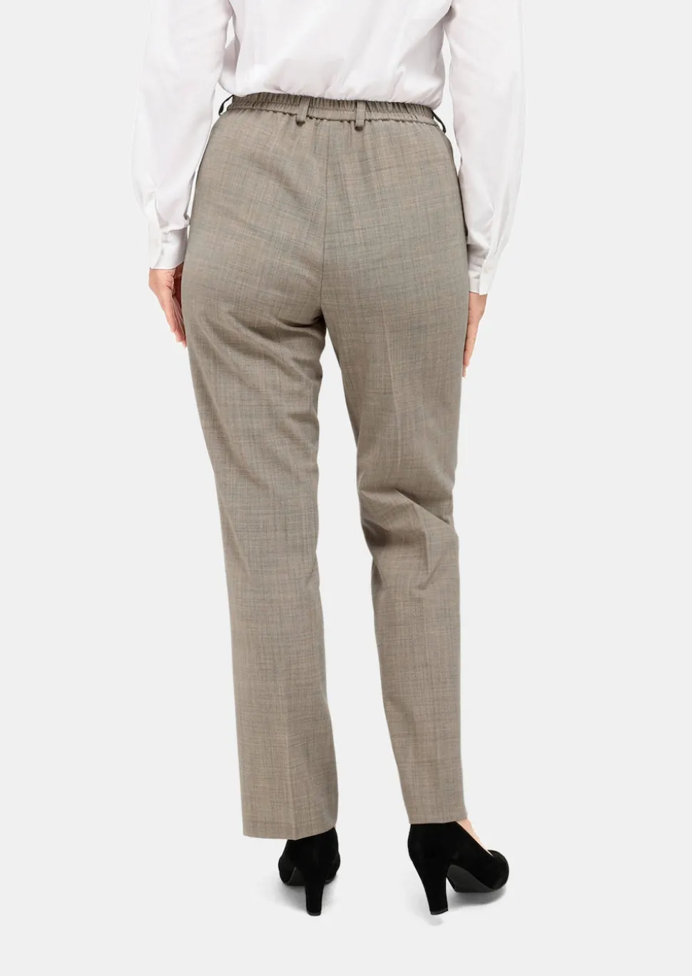 Pantalon CARLA en Trevira avec laine vierge