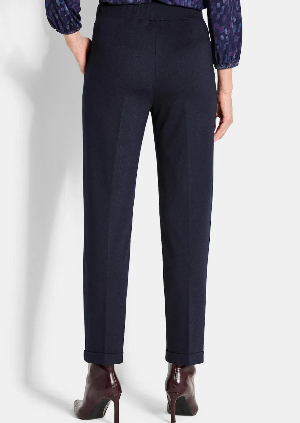 Pantalon CARLA en viscose infroissable