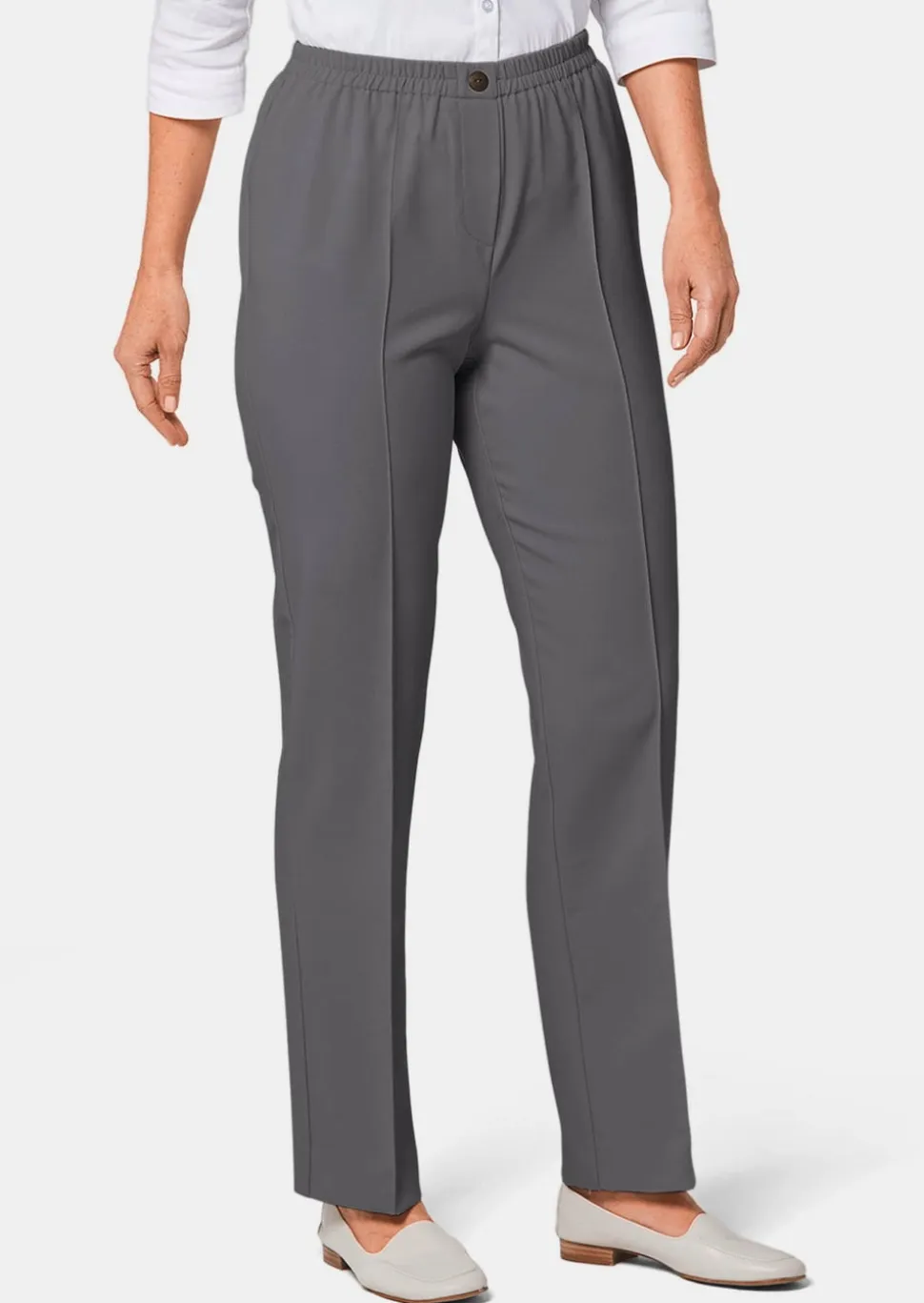 Pantalon CARLA à taille élastique en lot de 2
