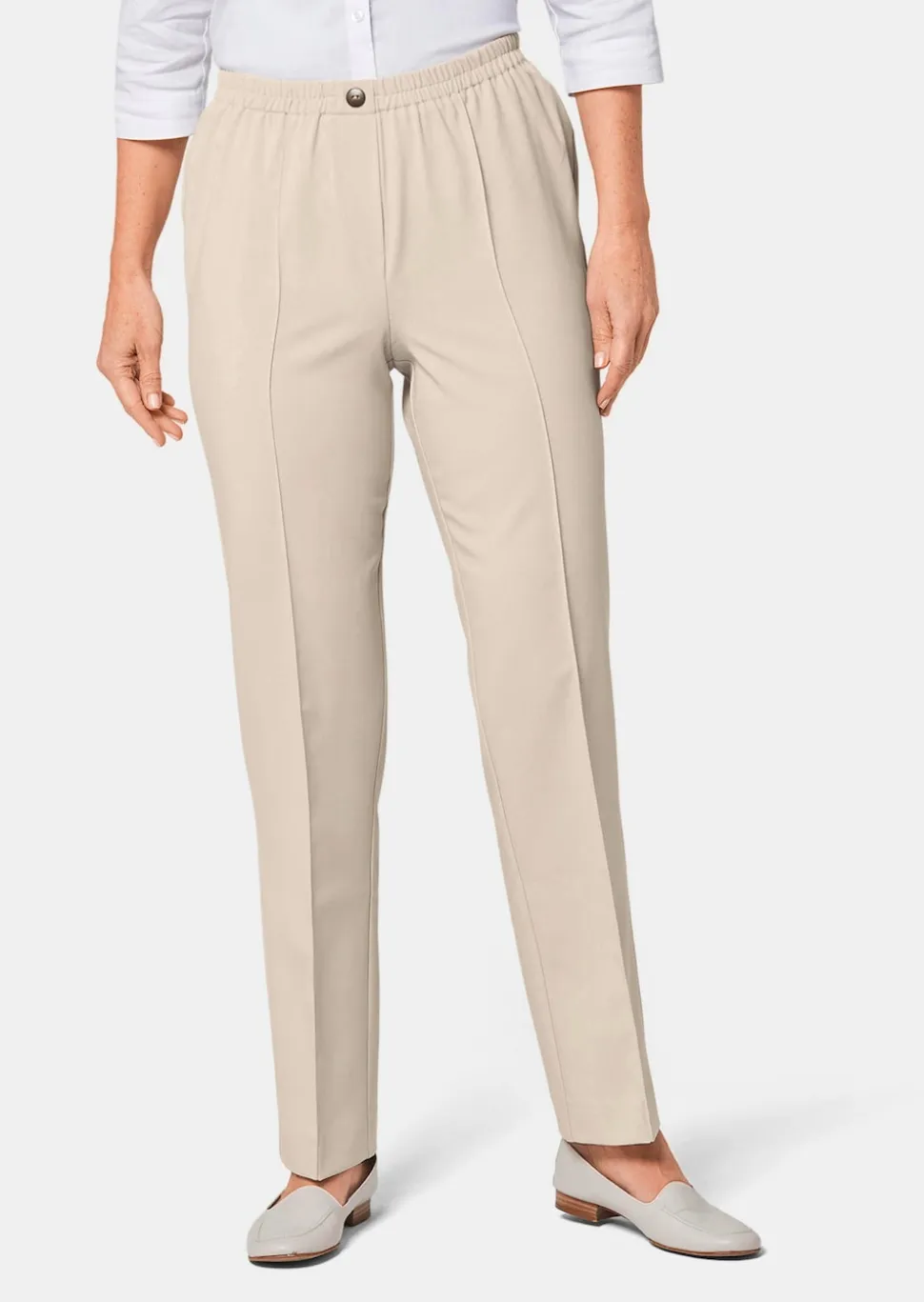 Pantalon CARLA à taille élastique en lot de 2