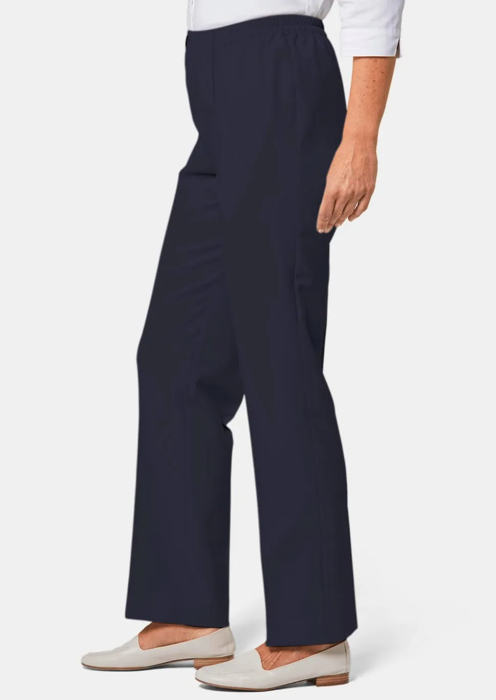 Pantalon CARLA à taille élastique en lot de 2