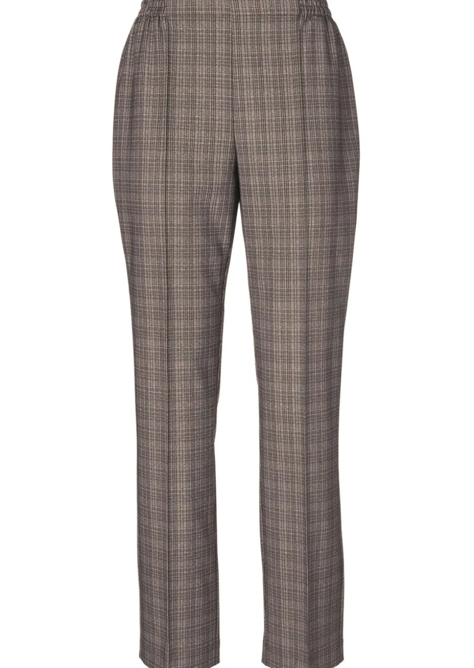 Pantalon à carreaux CARLA avec liserés