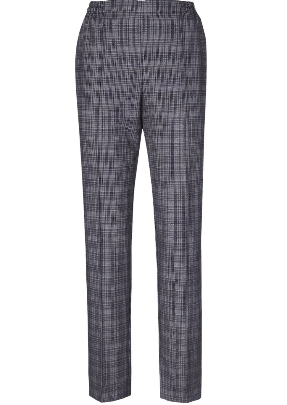 Pantalon à carreaux CARLA avec liserés