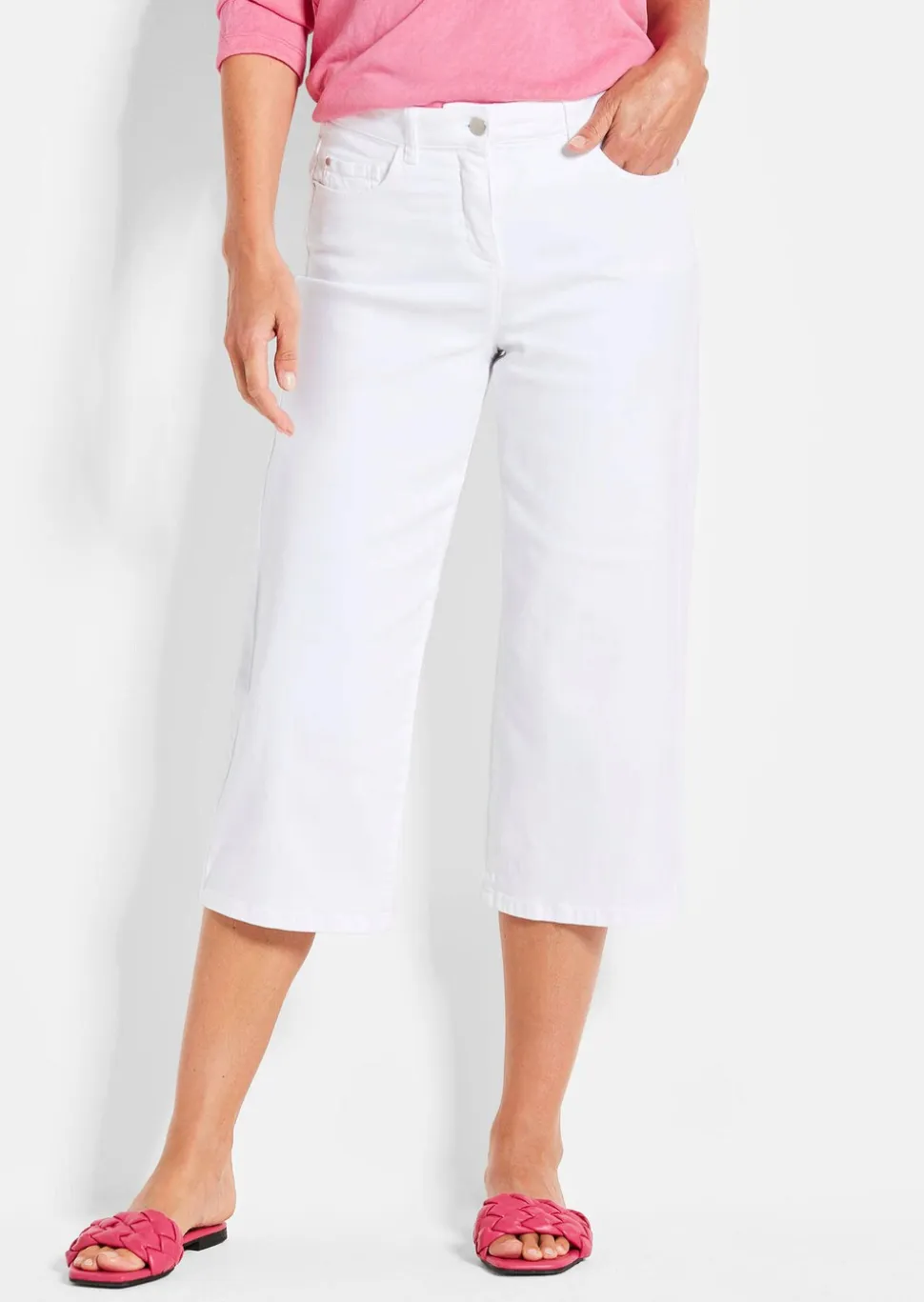 Pantalon court confortable