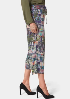 Pantalon court imprimé VERA