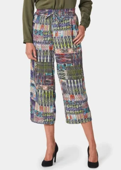 Pantalon court imprimé VERA