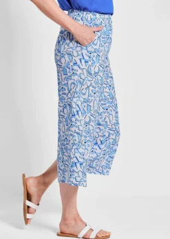 Pantalon court imprimé VERA