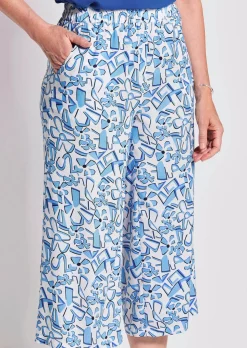Pantalon court imprimé VERA