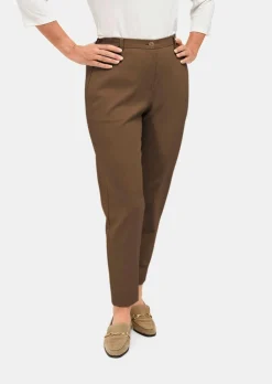 Pantalon à côtes coupe classique
