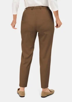 Pantalon à côtes coupe classique