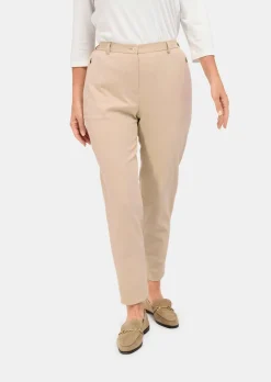 Pantalon à côtes coupe classique