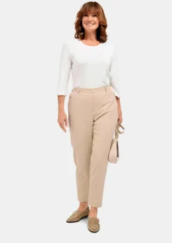 Pantalon à côtes coupe classique