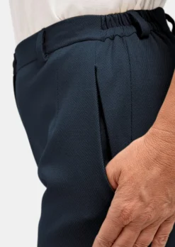 Pantalon à côtes coupe confort