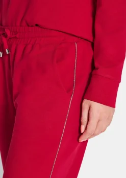Pantalon de détente avec bandes scintillantes