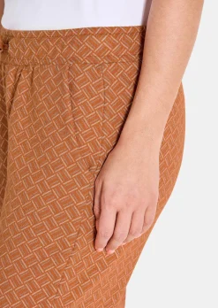 Pantalon de détente avec détails brillants
