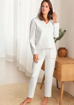 Pantalon de jogging avec bord fantaisie