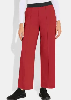Pantalon de loisirs en jersey avec liseré