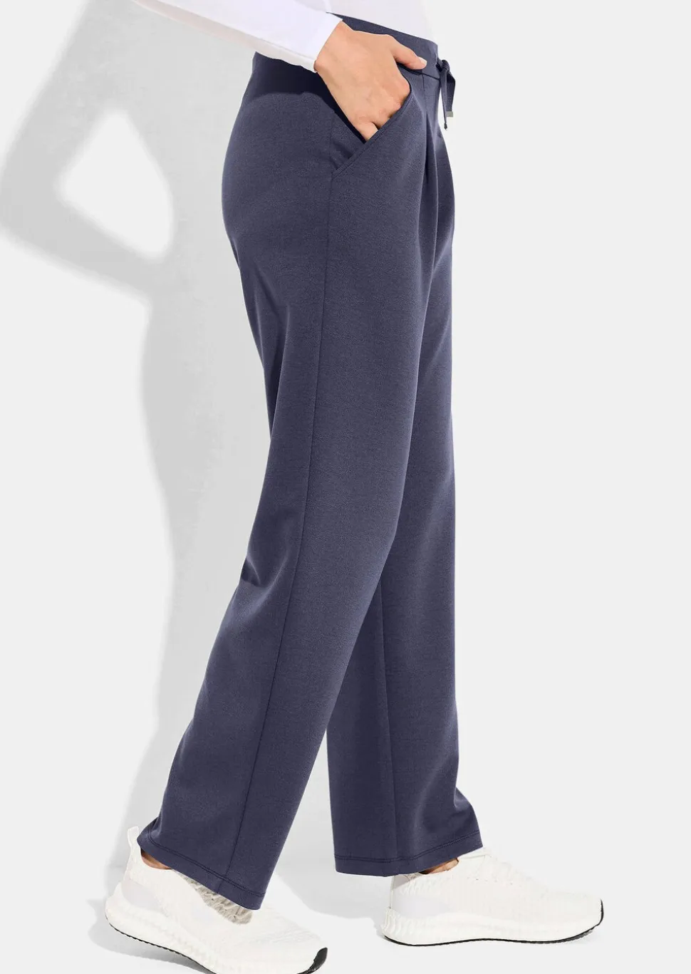 Pantalon de loisirs en jersey de viscose
