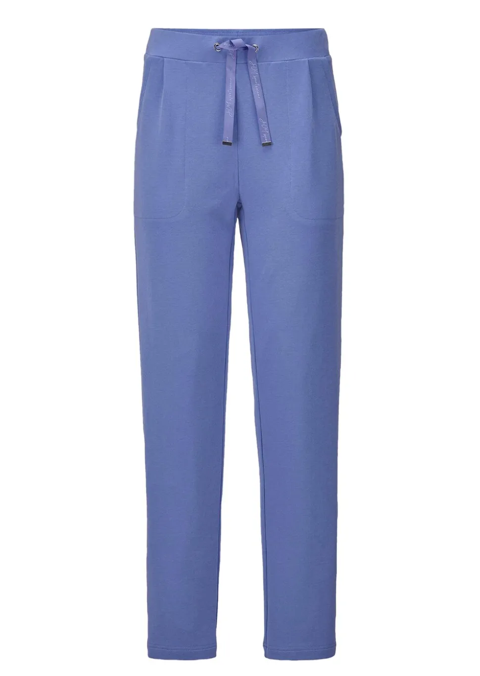 Pantalon de loisirs à jambes droites et ruban à nouer