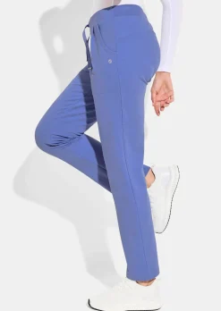 Pantalon de loisirs à jambes droites et ruban à nouer
