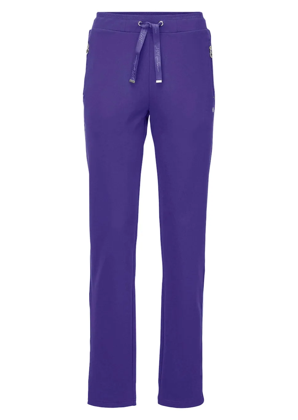 Pantalon de loisirs à rayures brillantes