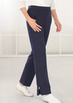 Pantalon de rééducation avec fermeture zippée latérale