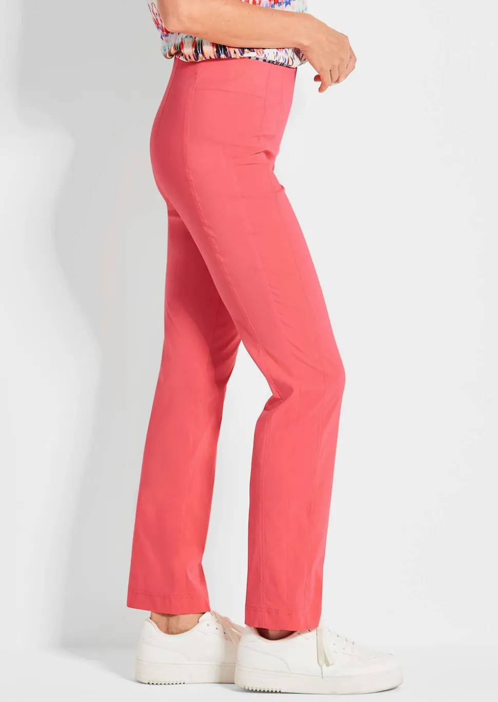 Pantalon en bengaline CARLA, facile d'entretien