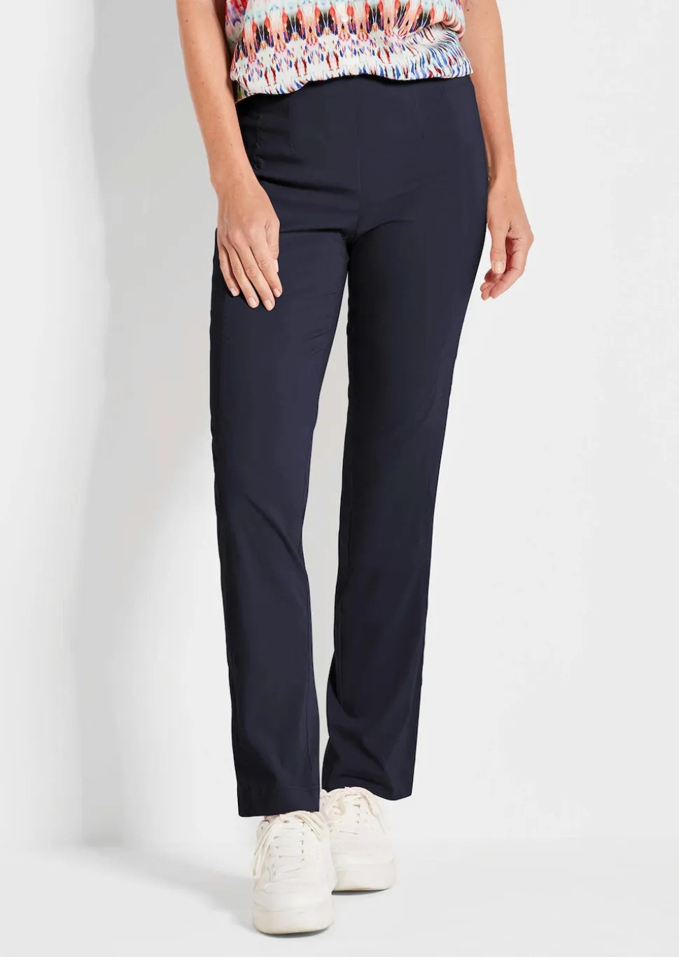 Pantalon en bengaline CARLA, facile d'entretien