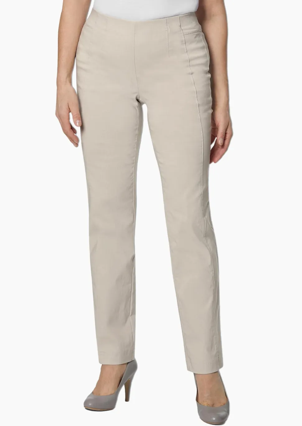 Pantalon en bengaline CARLA, facile d'entretien