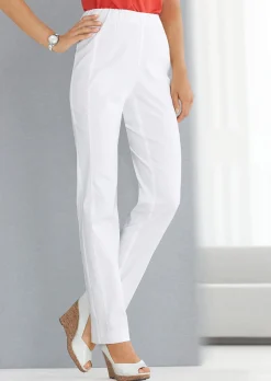 Pantalon en bengaline CARLA, facile d'entretien