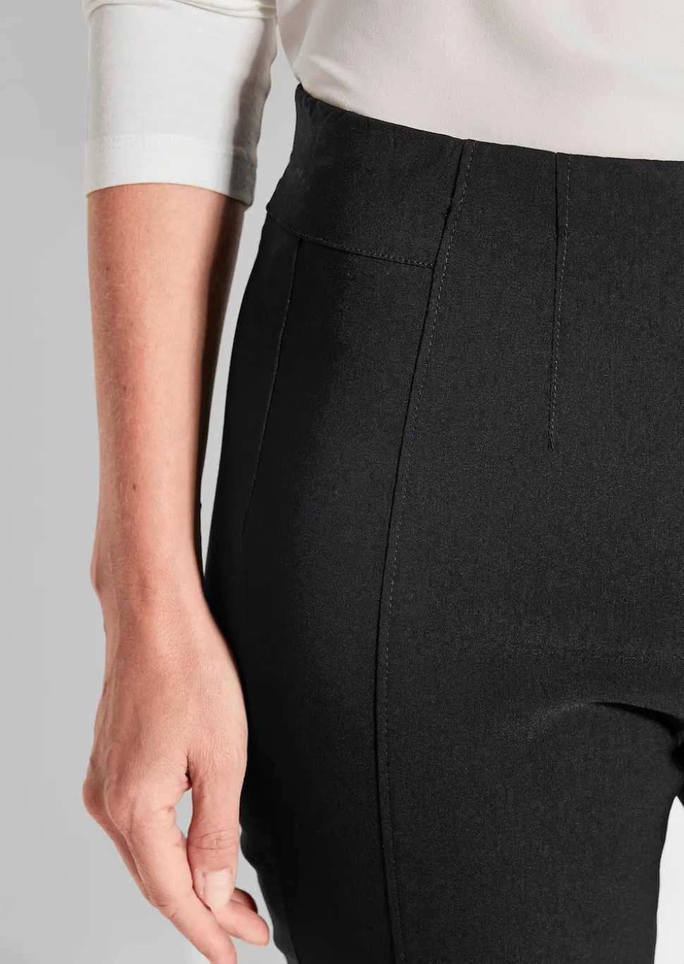 Pantalon en bengaline CARLA, facile d'entretien