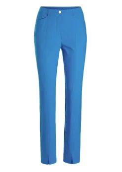 Pantalon en bengaline LOUISA avec fente au bas des jambes