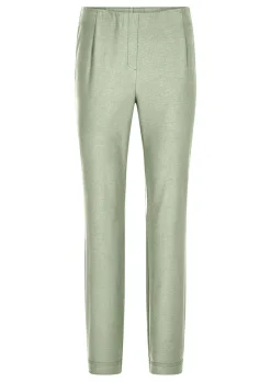 Pantalon en bengaline LOUISA, aspect jean