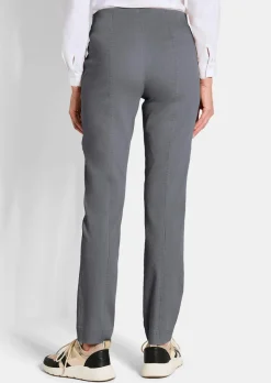 Pantalon en bengaline LOUISA, aspect jean